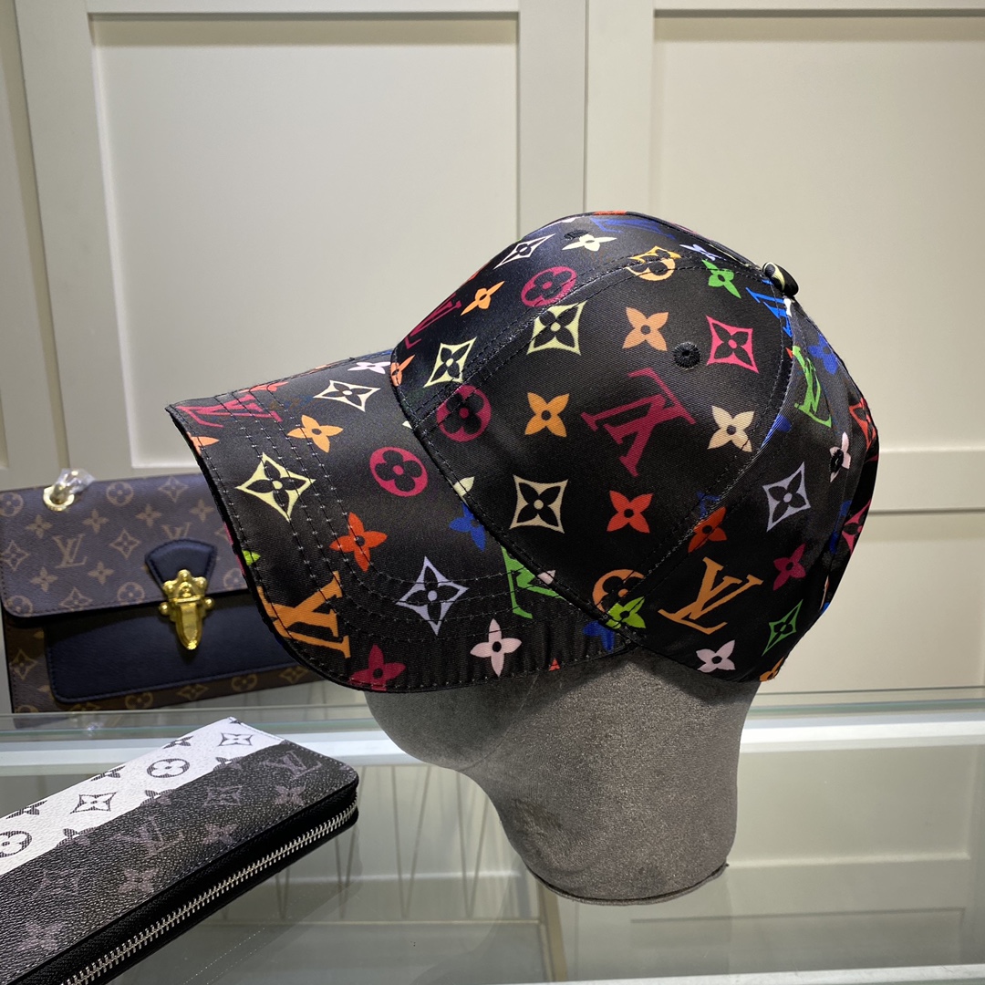 Louis Vuitton Monogram Shadow Cap In Black - Soul Replicas