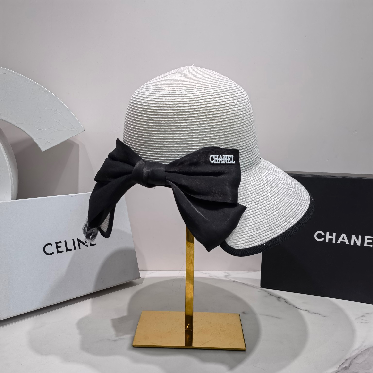 ChanelSummer Hat White - Soul Replicas