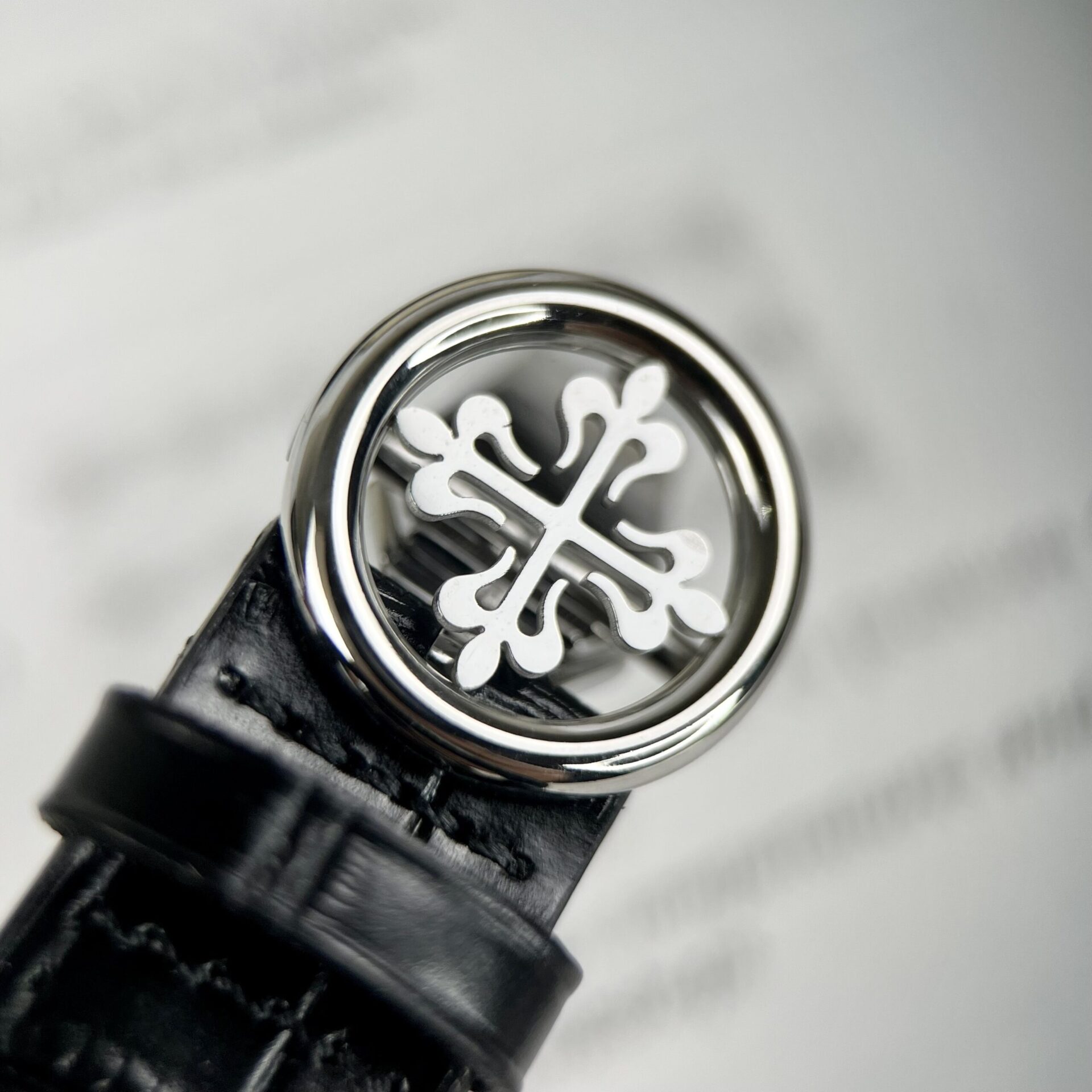 Patek Philippe Complications 5205G Replica Watch Leather Strap 40mm - Soul Replicas