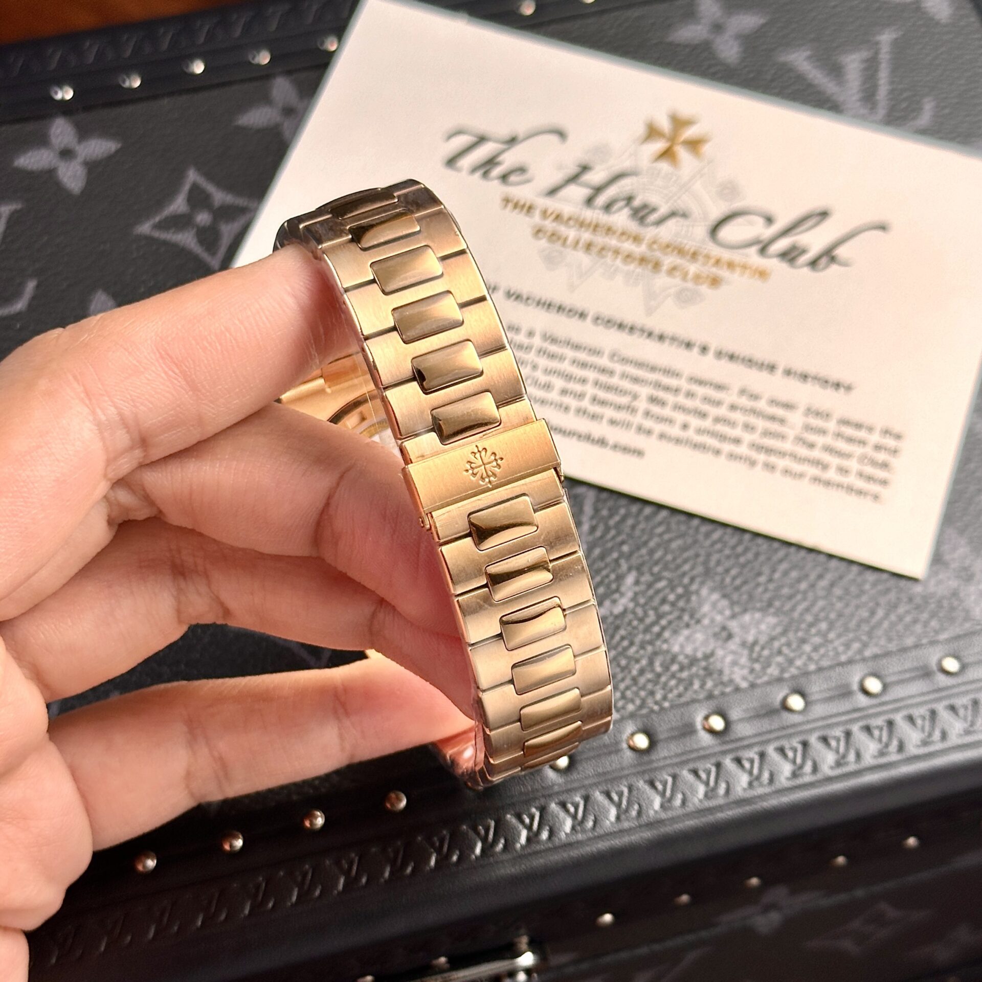 Patek Philippe Nautilus 5711 Brown Dial Rose Gold Case 3K Factory 40mm - Soul Replicas