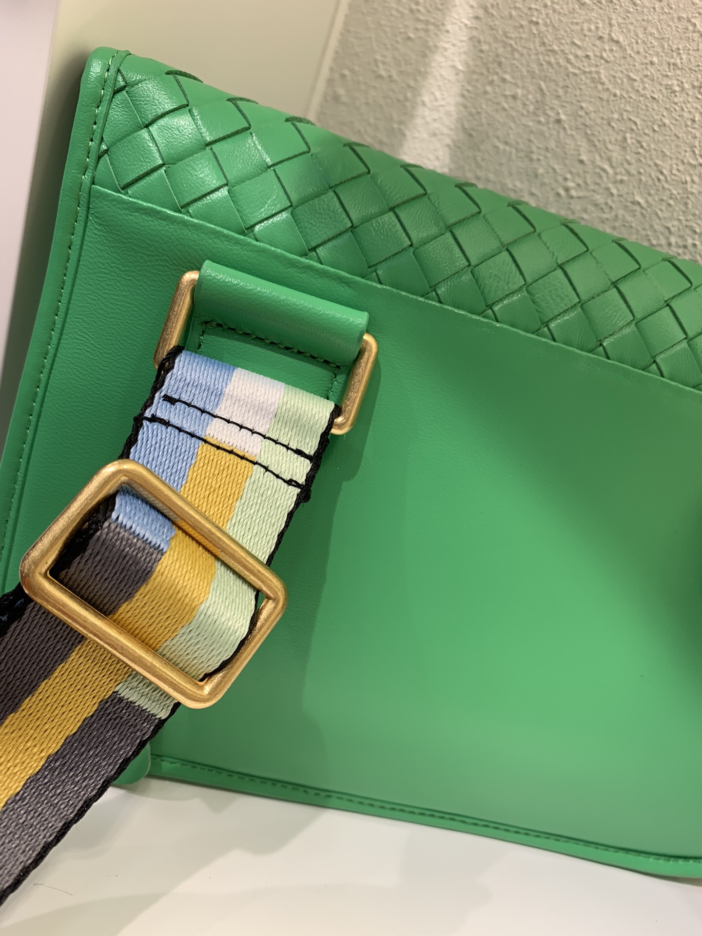 Bottega Veneta Functional Chest Bag Green. For Women. Women-s Bags 10.2in/26cm - Soul Replicas