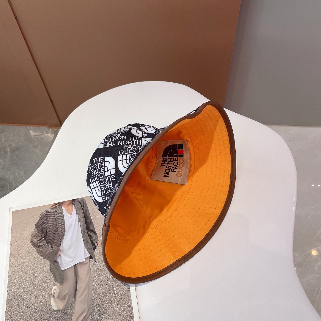 Gucci Bucket Hat Black/Yellow Gucci Hat - Soul Replicas