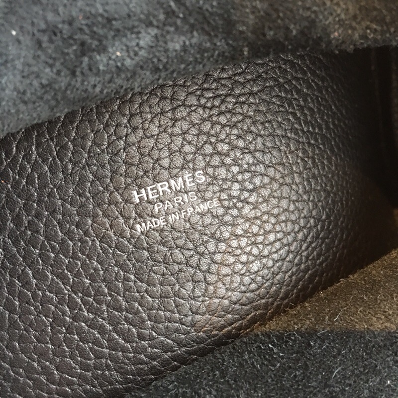 Hermes Picotin Lock 18 Black Clemence Palladium Hardware For Women 7.5in/19cm - Soul Replicas