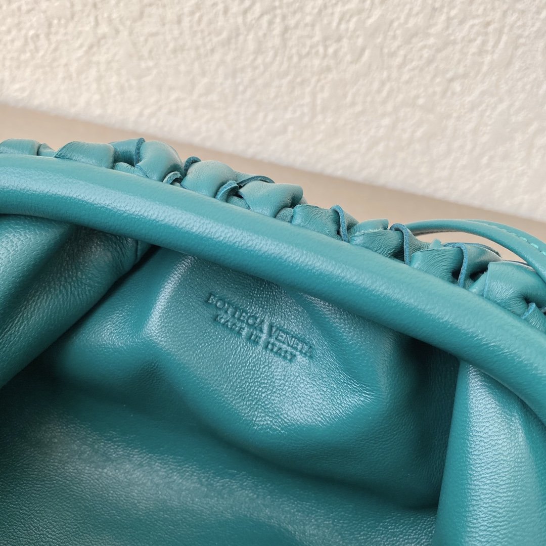 Bottega Veneta Mini Pouch Blue. For Women. Women-s Bags 8.6in/22cm - Soul Replicas