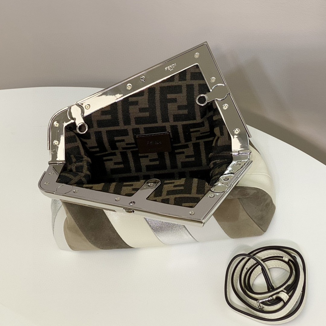 Fendi First Small Multicolour Bag For Woman 26cm/10in 8BP129AJSBF0KQ9 - Soul Replicas