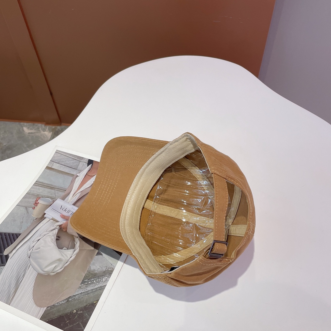 Celine Baseball Cap In Cotton Brown - Soul Replicas