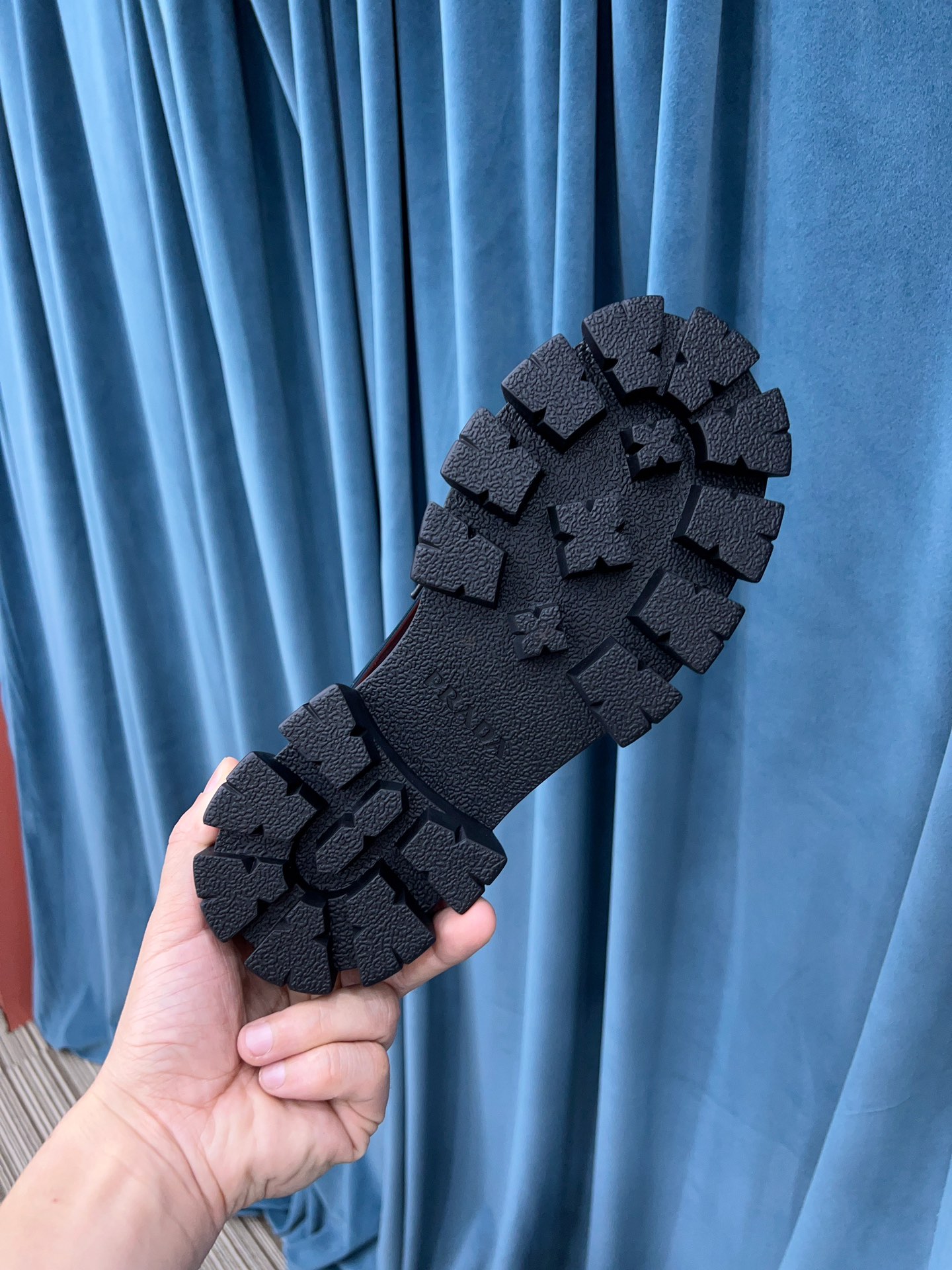 Prada Monolith Brushed Loafers Black For Women 2.4in/60mm Prada 2DE129_B4L_F0002  - Soul Replicas