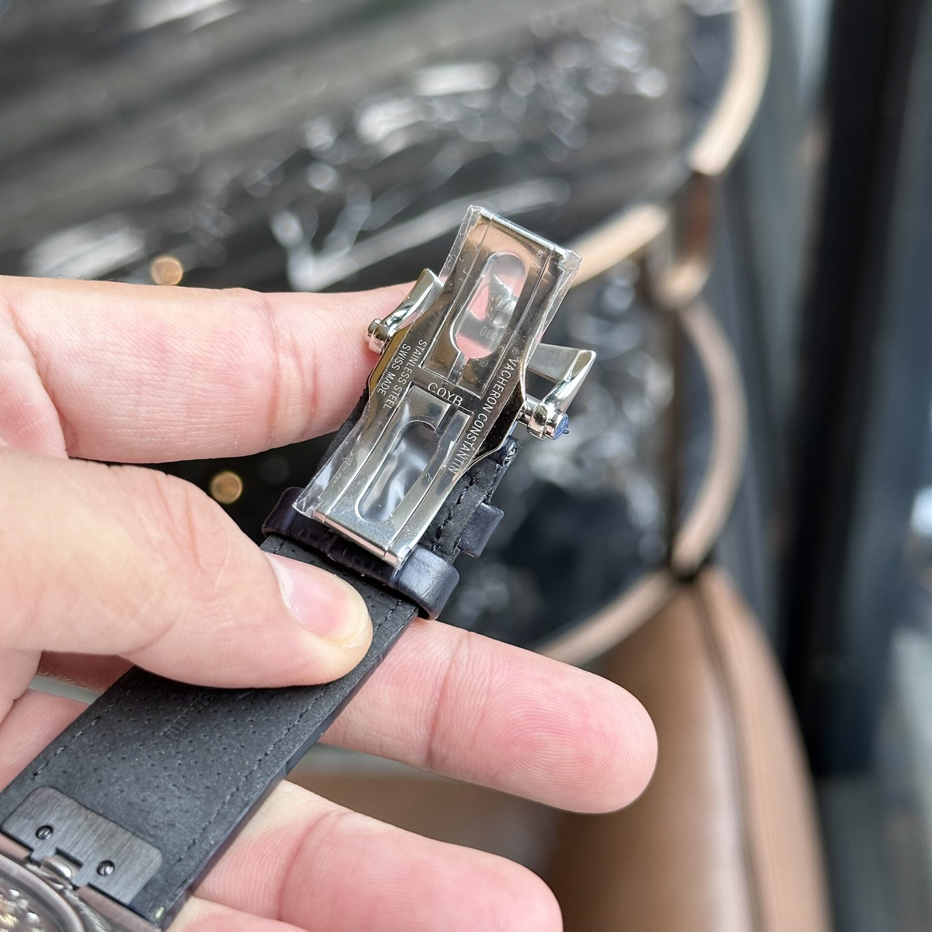 Vacheron Constantin Overseas 6000V Tourbillon Blue Replica 1:1 Watch 42.5mm - Soul Replicas