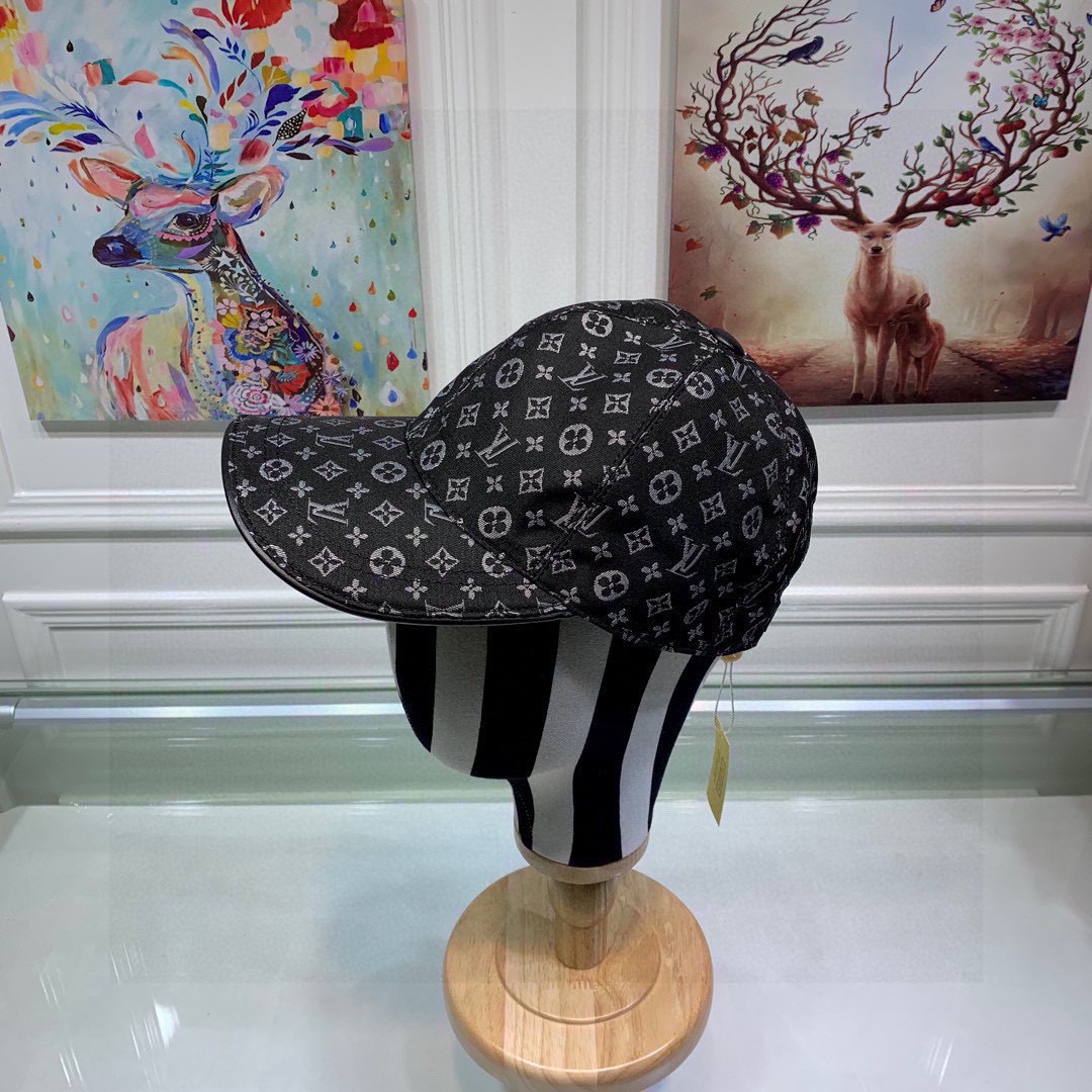 Louis Vuitton Be My Cap Black LV Cap - Soul Replicas