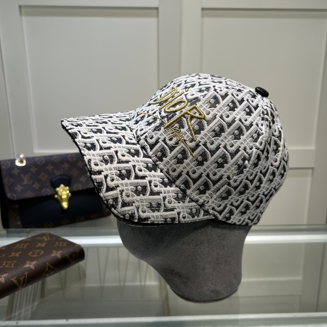 Christian Dior Jack Dior Baseball Cap Multicolor Cap - Soul Replicas