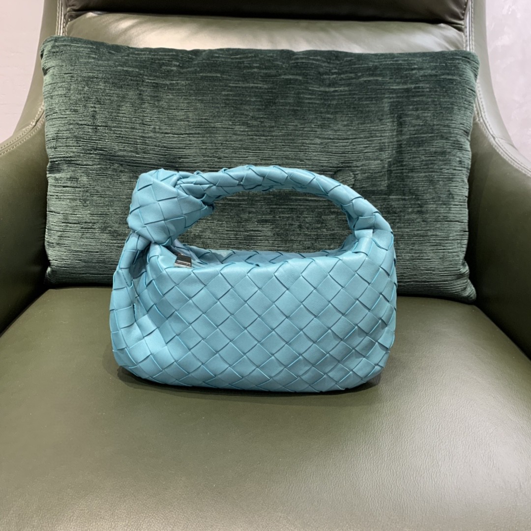 Bottega Veneta Mini Jodie Bag For Women 11in/28cm In Blue 651876VCPP53902 - Soul Replicas