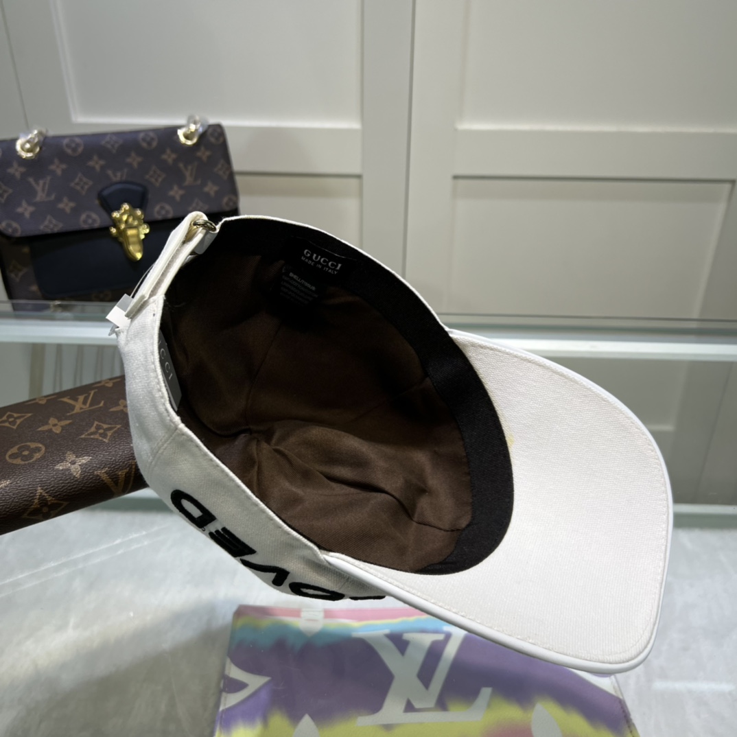 Gucci Off The Grid Baseball Hat White Gucci Hat - Soul Replicas