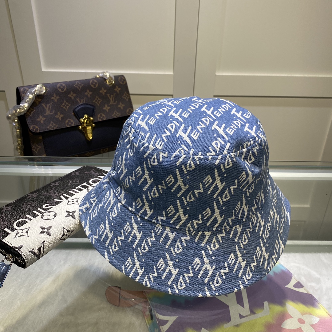 Fendi Hat Blue - Soul Replicas