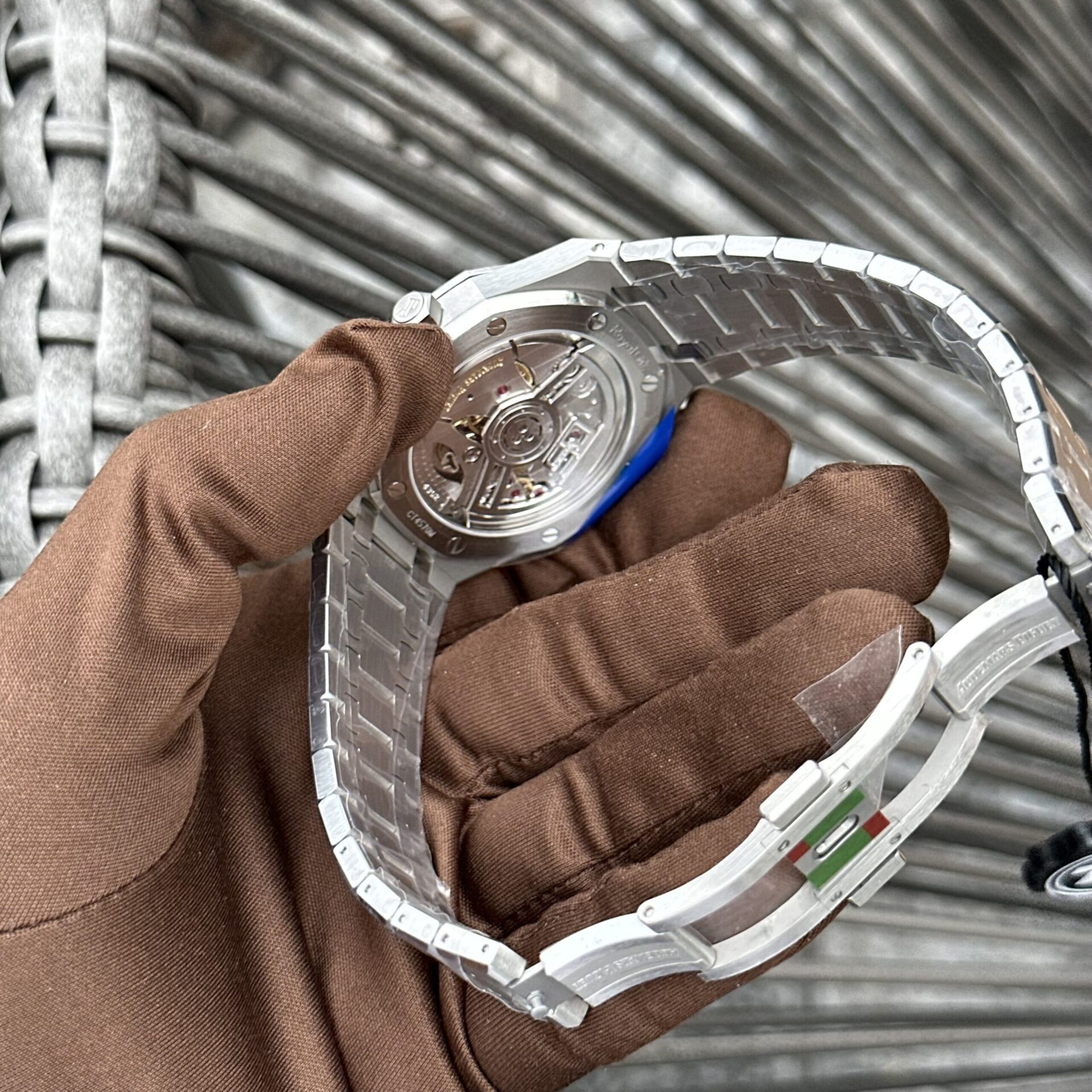 Audemars Piguet Replica Watch Royal Oak 15510ST Green Dial ZF Factory 41mm - Soul Replicas