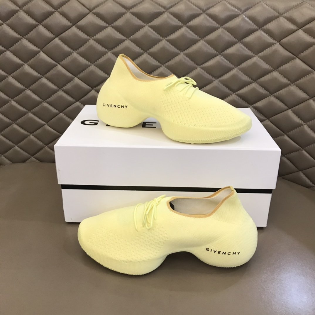 Givenchy TK-360 Mesh Sneakers Yellow For Men GVC BH006KH1AV-725 - Soul Replicas