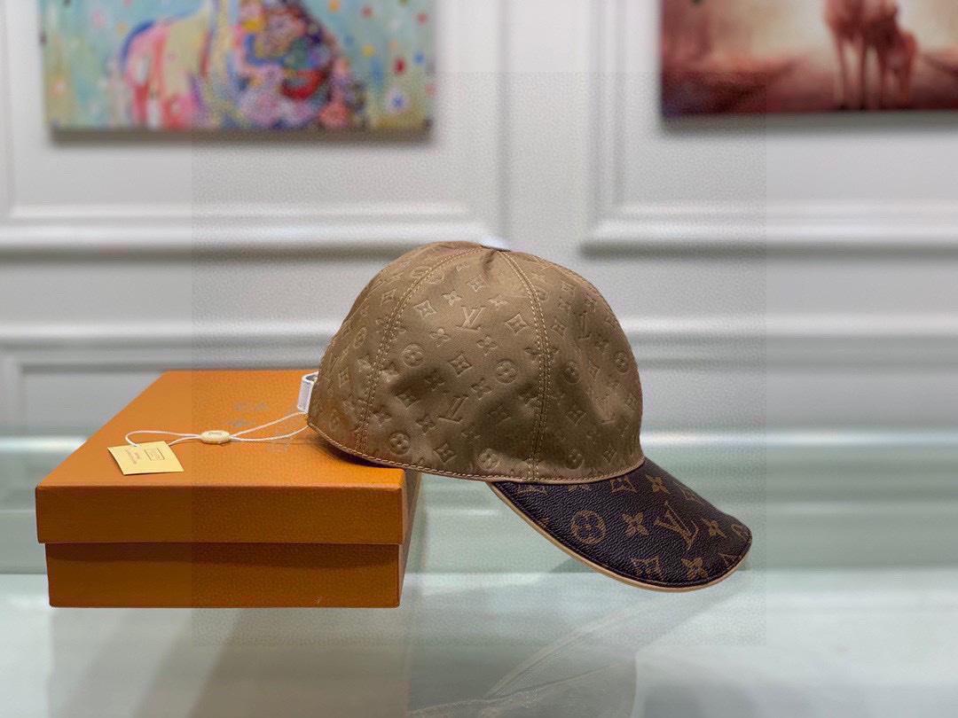 Louis Vuitton Be My Cap Brown LV Cap - Soul Replicas