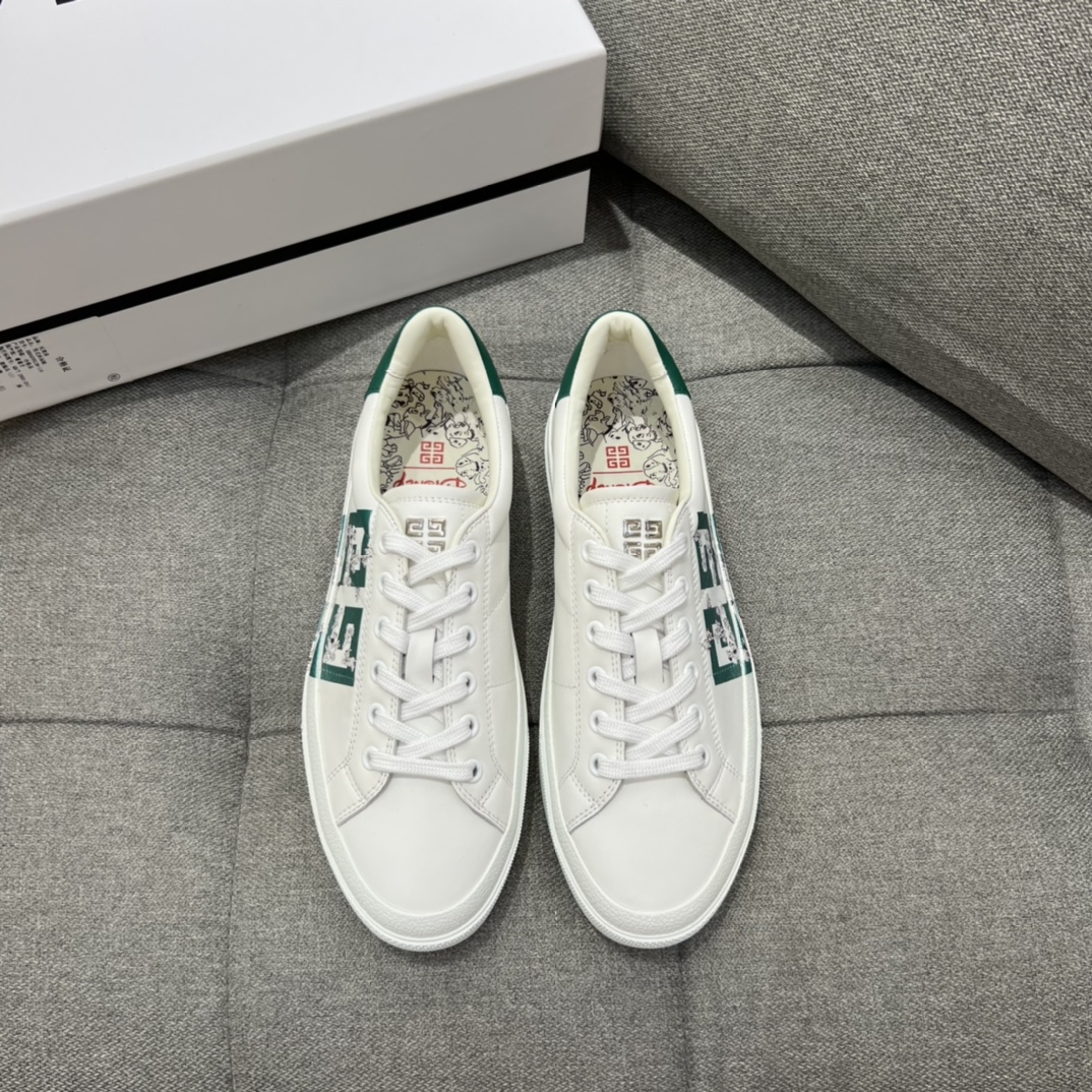 Givenchy City Sport 101 Dalmatians Sneakers Green For Men GVC - Soul Replicas