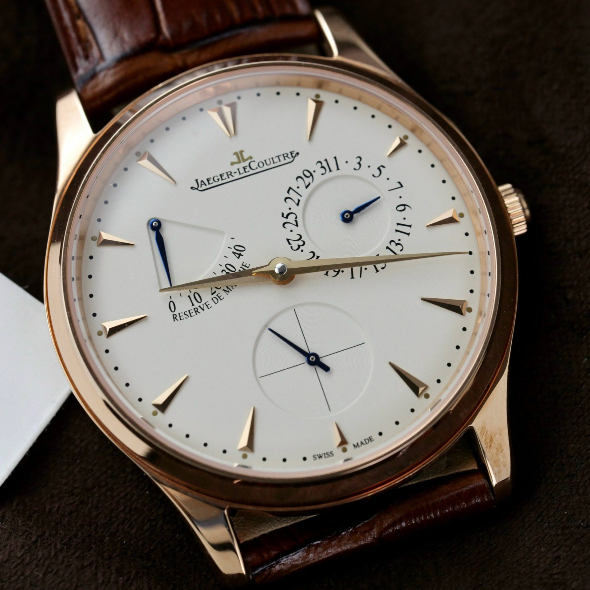 Jaeger Lecoultre Replica Watch Master Ultra Thin Rose Gold ZF Factory 39mm - Soul Replicas