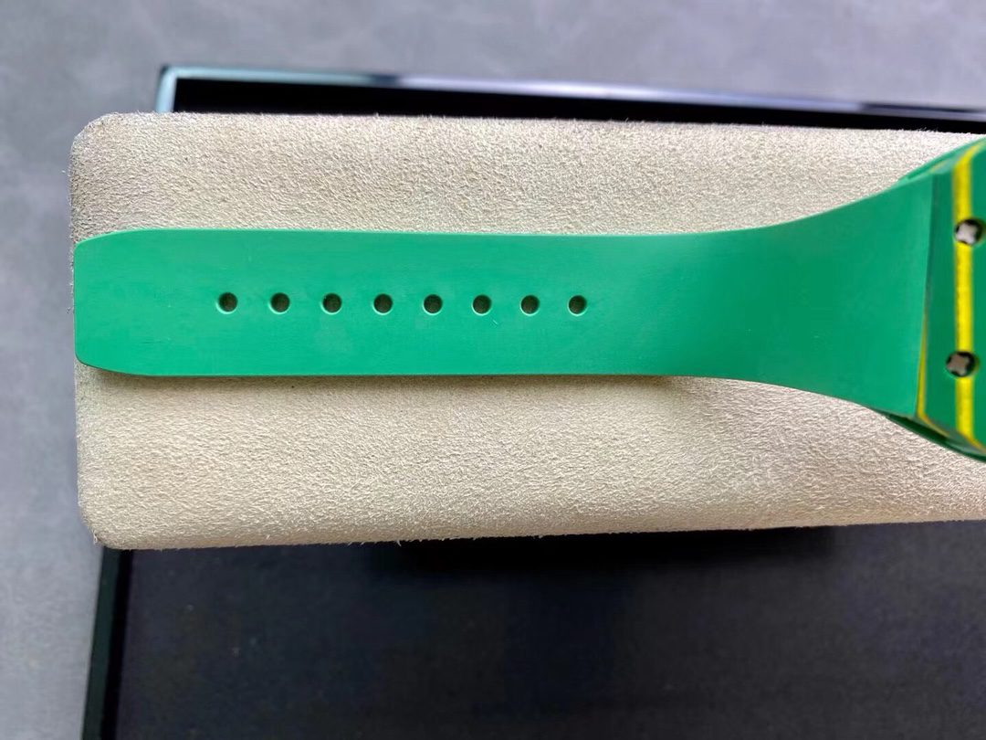 Richard Mille Replica Watch RM59-01 Yohan Blake Tourbillon Carbon Green 43x50mm - Soul Replicas