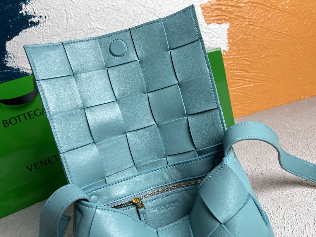 Bottega Veneta Cassette Light Blue. For Women. Women's Bags 9.1in/23cm - Soul Replicas