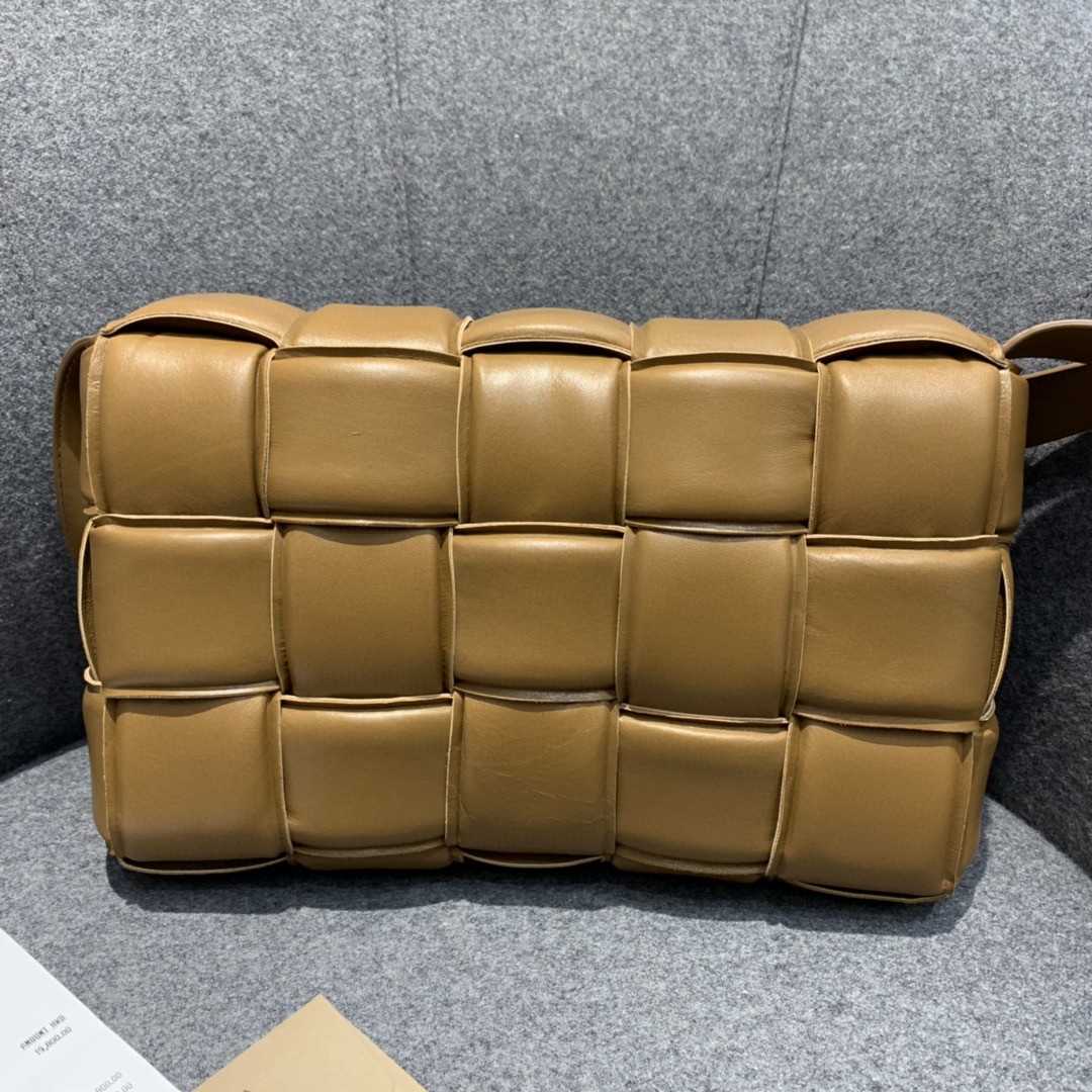 Bottega Veneta Padded Cassette Bag For Women 10.2in/26cm In Brown 591970VCQR17745 - Soul Replicas