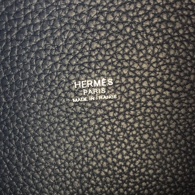 Hermes Picotin Lock 18 Dark Blue Clemence Palladium Hardware For Women 7.5in/19cm - Soul Replicas