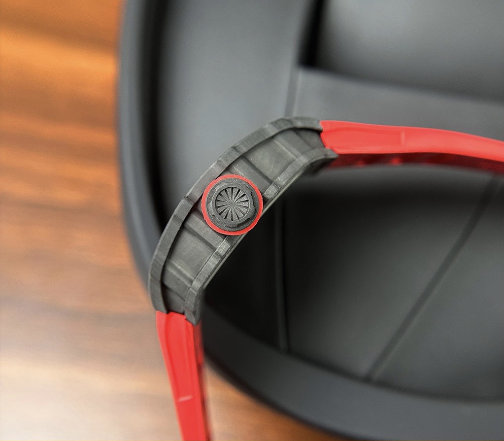 Richard Mille RM35-02 Replica Watch Skeleton Red Rubber Strap 44mm - Soul Replicas