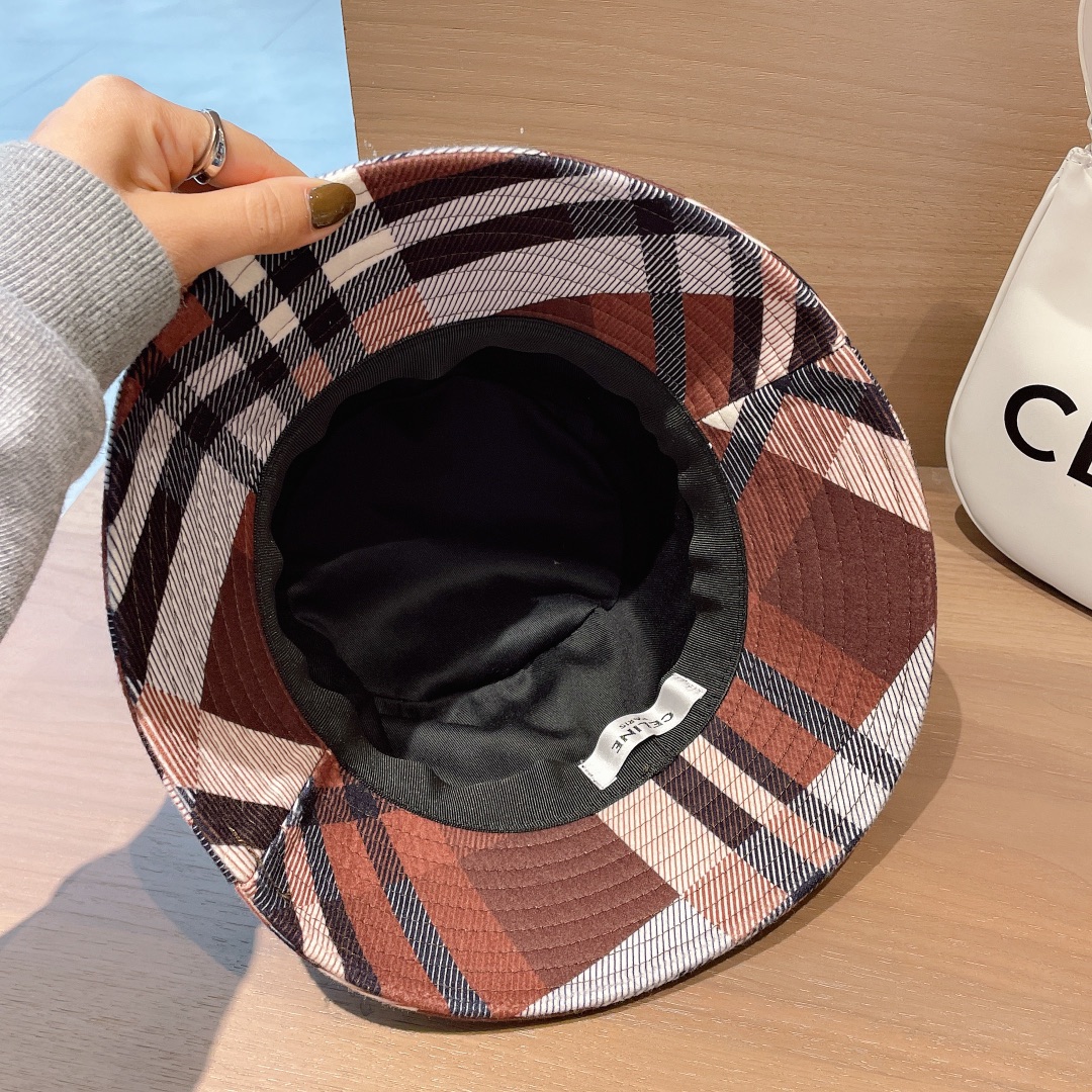 Celine Baseball Cap In Cotton Brown - Soul Replicas