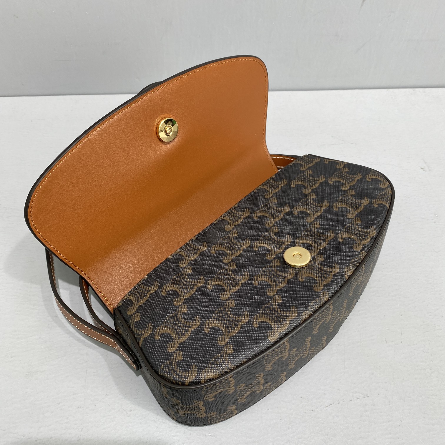 Celine Casual Style Bridal Logo Brown For Women 7in/18cm 10I592DQ2.04LU - Soul Replicas