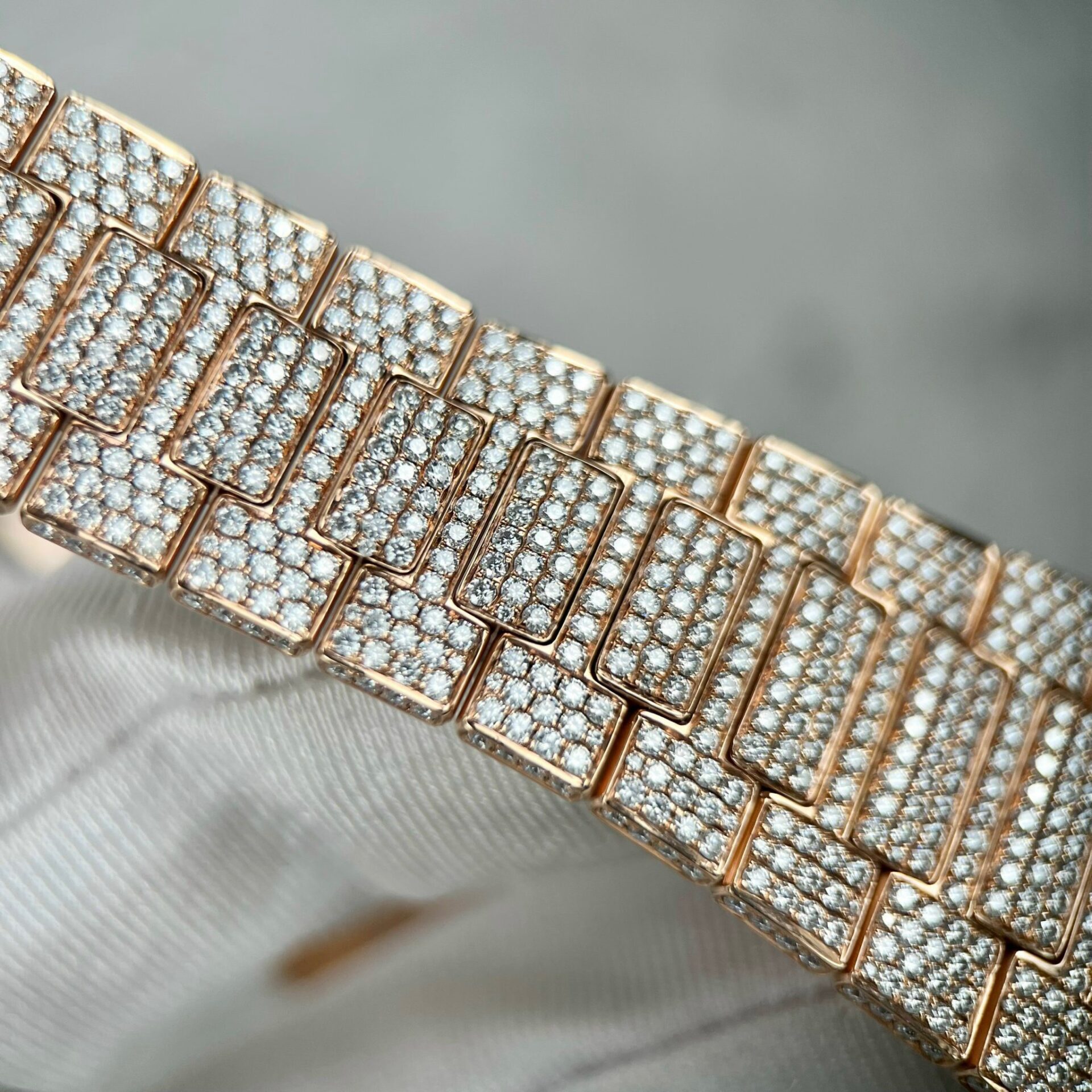 Patek Philippe 5711 Replica Watch With Moissanite Diamond Refined 3K 40mm - Soul Replicas