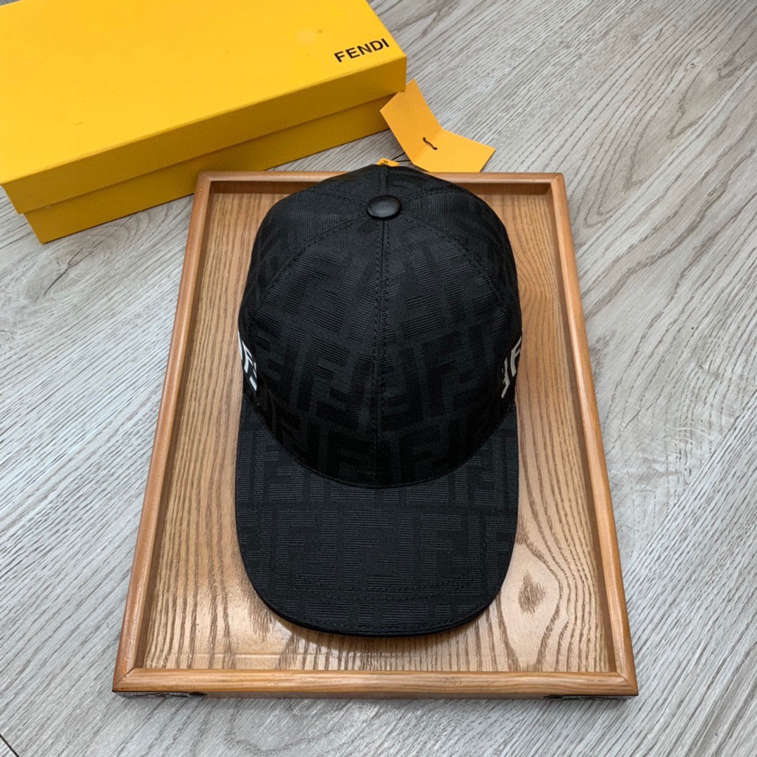 Fendi Baseball Cap Black Fendi Cap - Soul Replicas