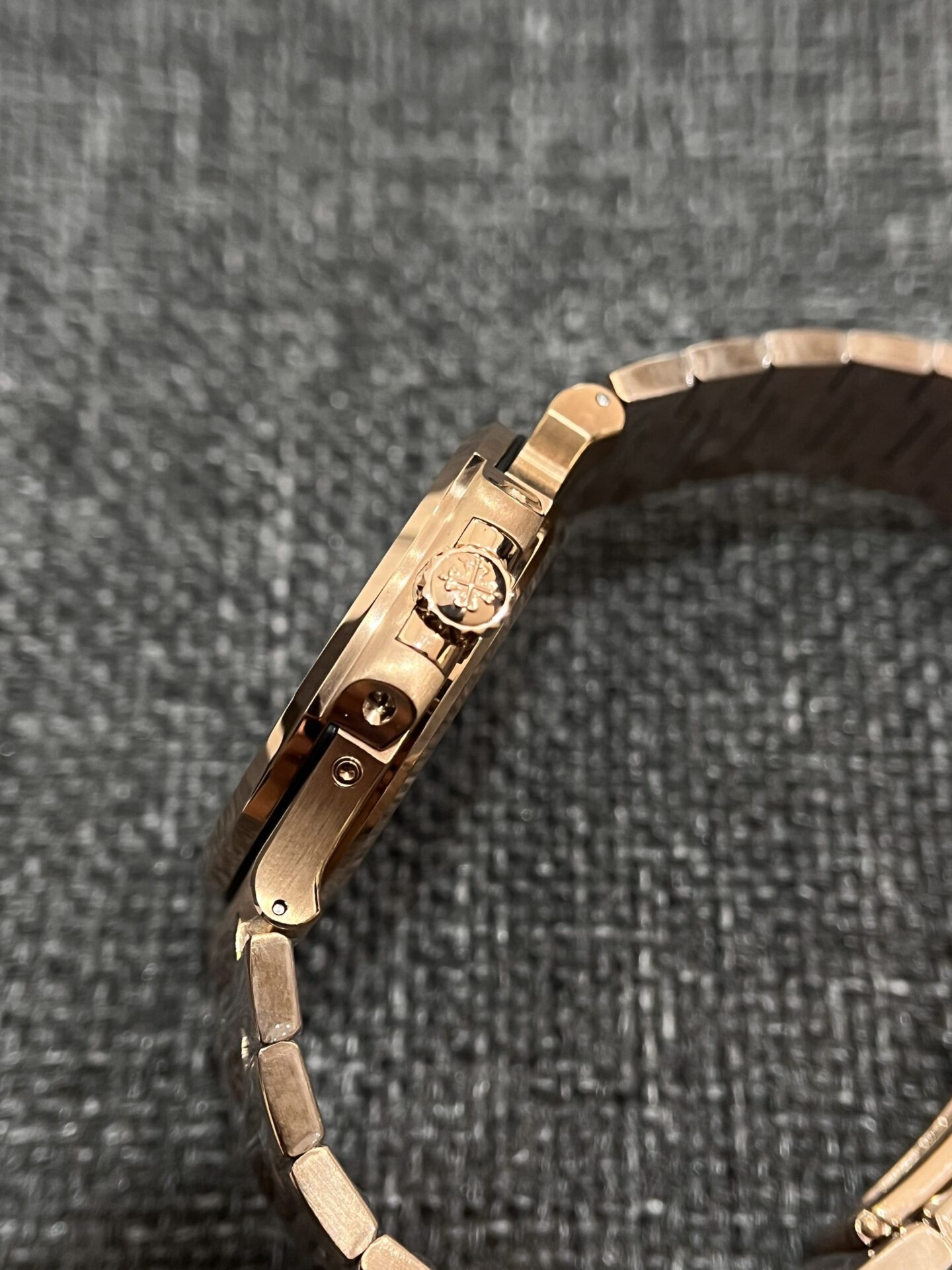 Patek Philippe Replica Watch Nautilus 5712R Gray Dial GR Factory 40mm - Soul Replicas