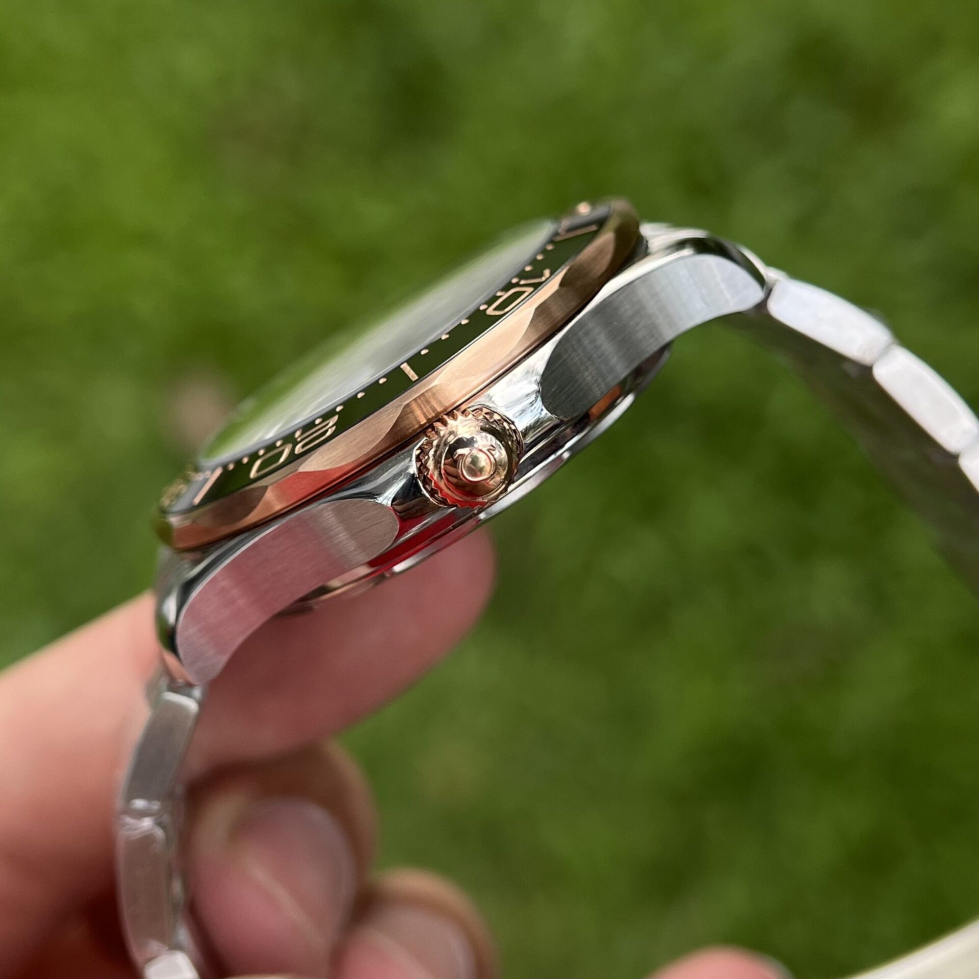 Omega Replica Watch Seamaster Demi Rose Gold VS Factory 42mm - Soul Replicas