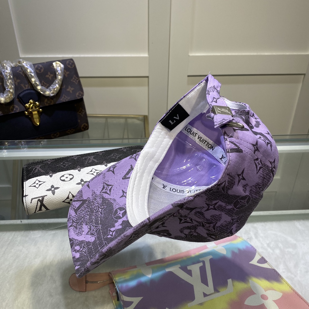 Louis Vuitton Be My Cap In Purple - Soul Replicas