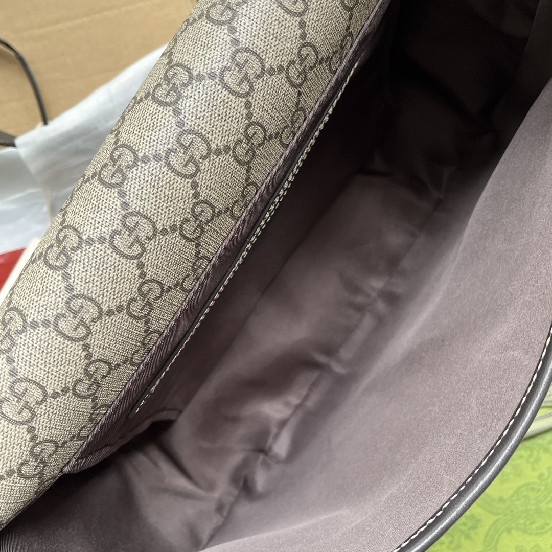 Gucci Imprime Medium Messenger Bag Brown For Women. Women-s Bags 12in/30.5cm Gucci - Soul Replicas