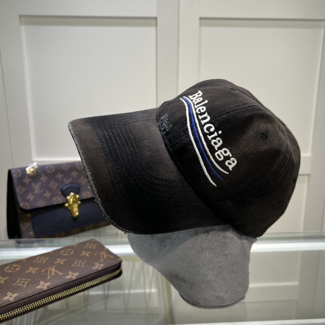 Balenciaga Political Campaign Cancelled Black Cap - Soul Replicas