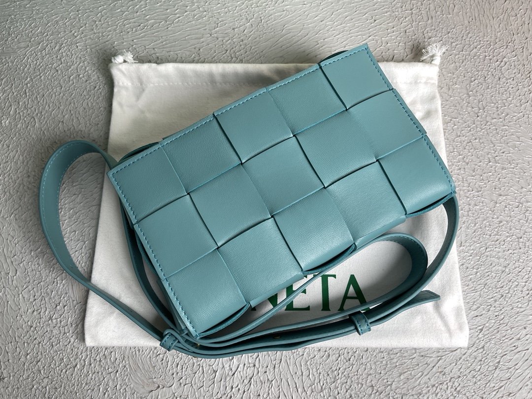 Bottega Veneta Cassette Light Blue. For Women. Women's Bags 9.1in/23cm - Soul Replicas
