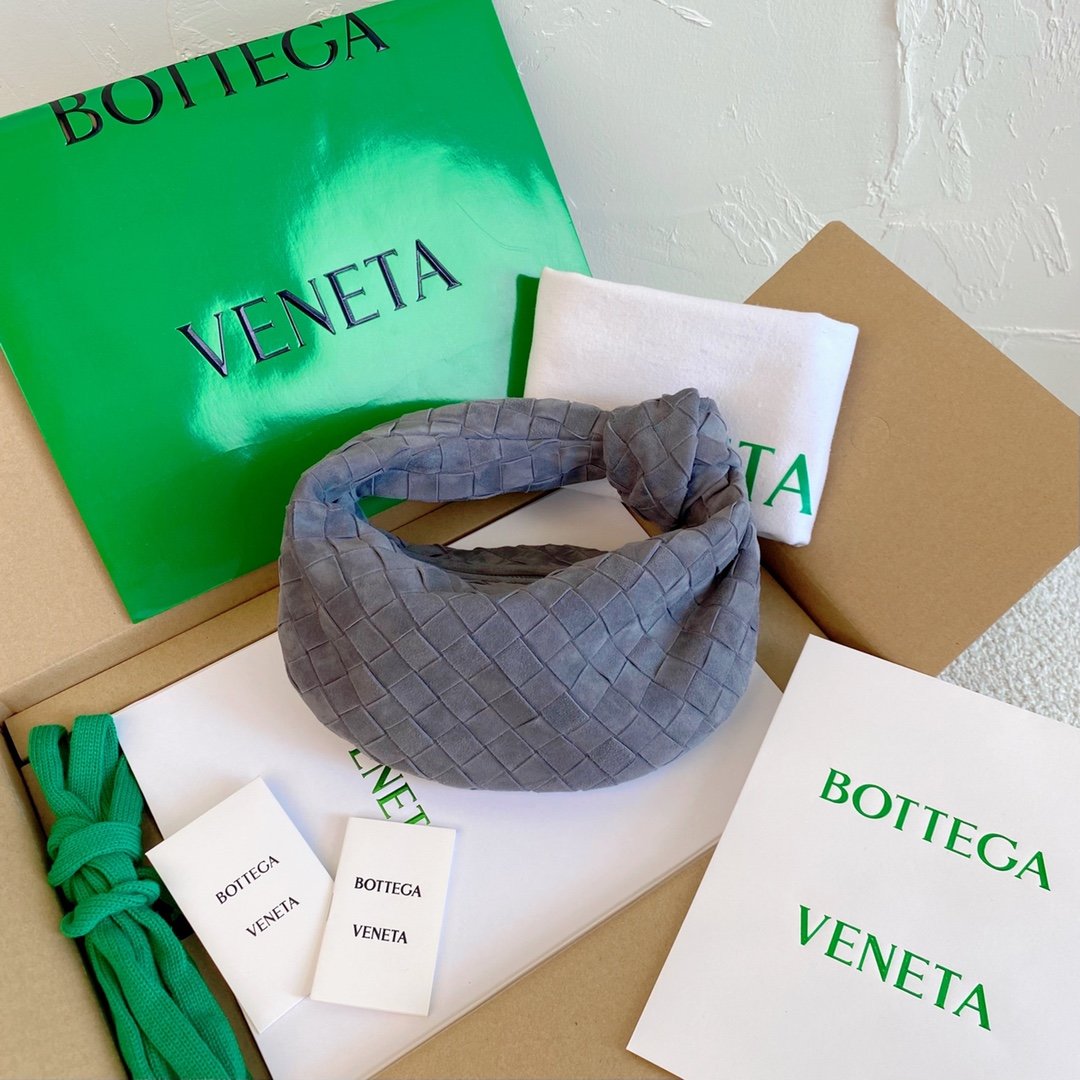 Bottega Veneta Mini Jodie Bag Gray. For Women. Women-s Bags 11in/28cm 651876V1QE01233 - Soul Replicas