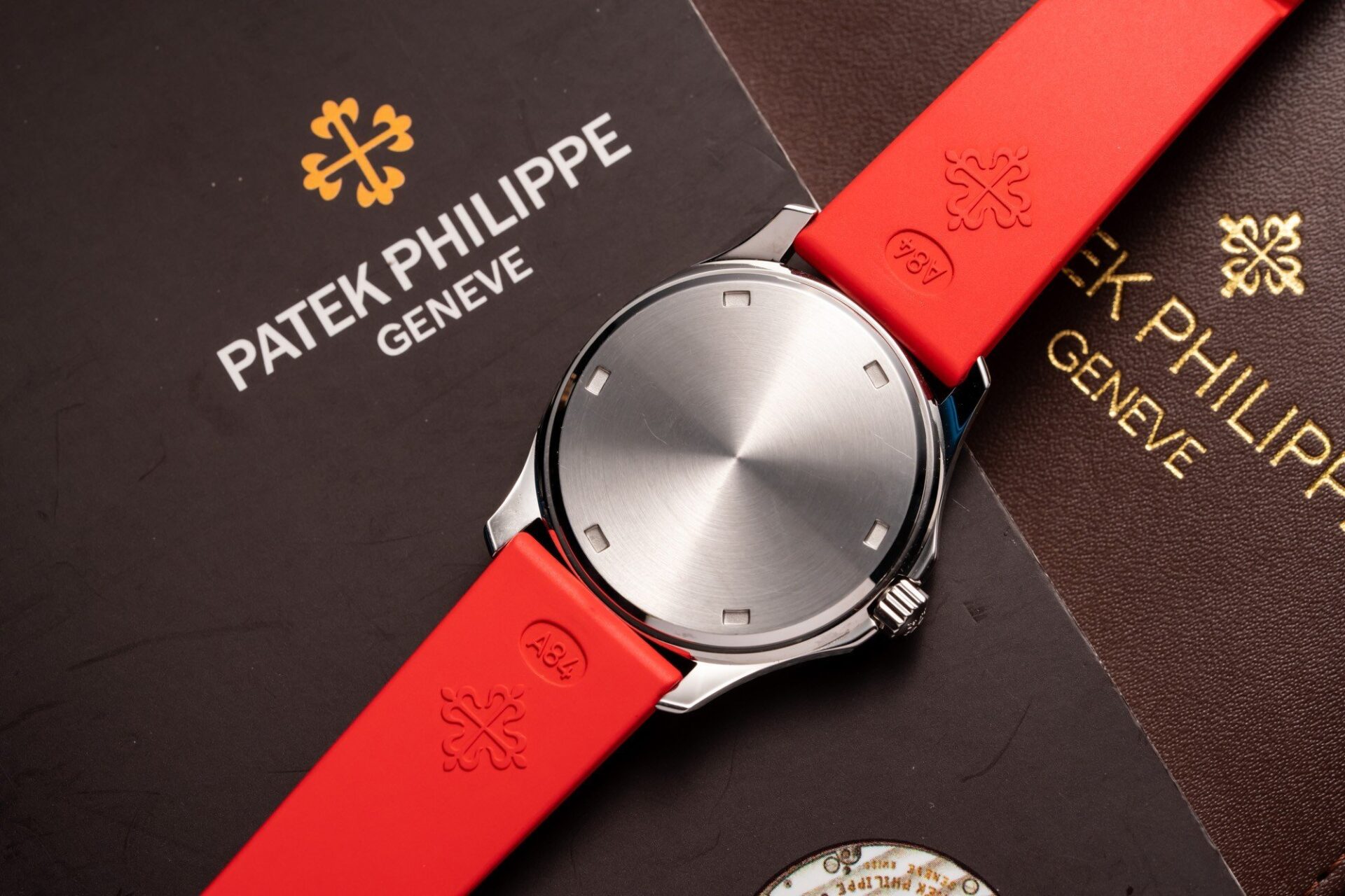 Patek Philippe Aquanaut 5067G Replica Watch Red PPF 35.6mm - Soul Replicas