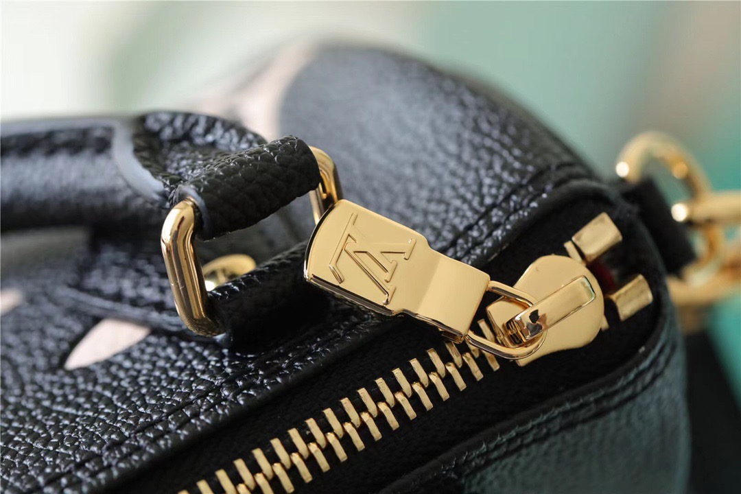 Louis Vuitton Nano Speedy Monogram Empreinte Arizona Beige/ Creme Beige For Women. Women's Bags. Shoulder And Crossbody Bags 6.3in/16cm LV - Soul Replicas