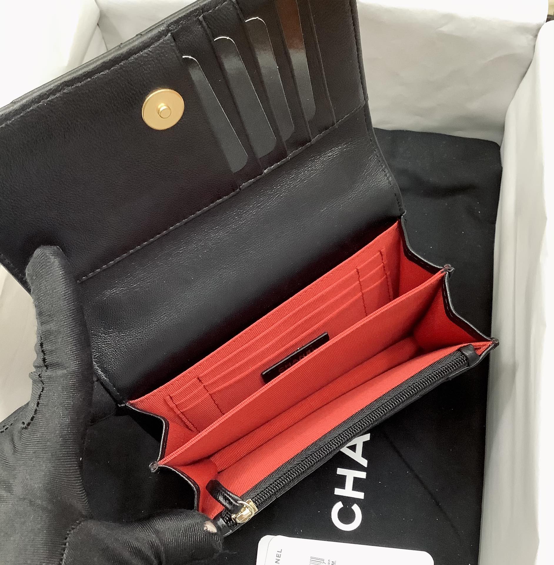 ChanelSpring And Summer 22C Black For Women. Women-s Bags 6.1in/15.5cm - Soul Replicas