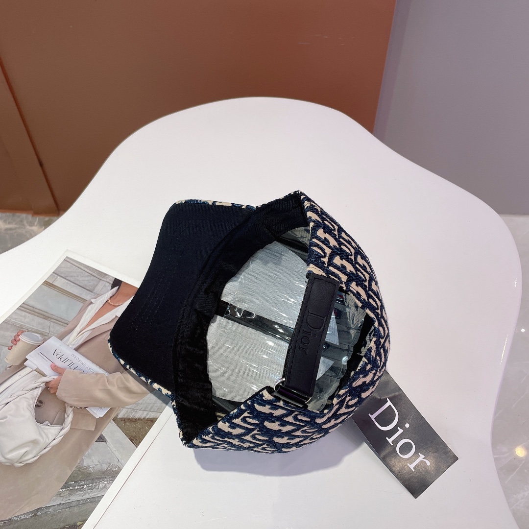 Christian Dior Jack Dior Baseball Cap Beige/Black Cap - Soul Replicas