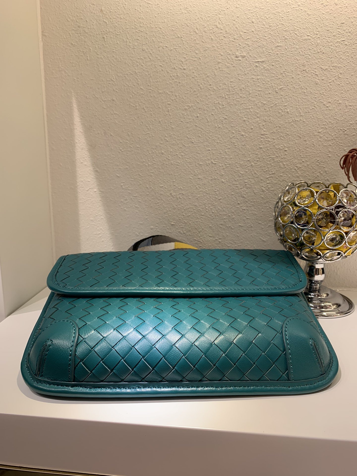 Bottega Veneta Functional Chest Bag Blue. For Women. Women-s Bags 10.2in/26cm - Soul Replicas