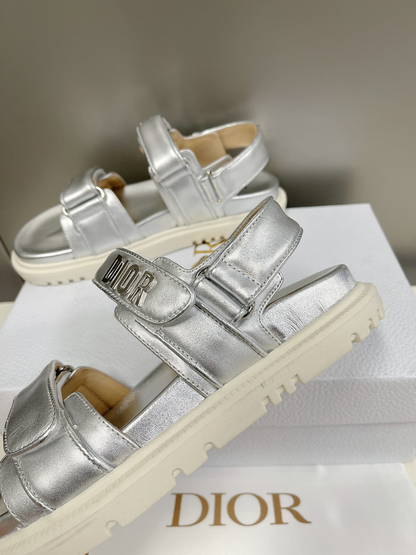 Christian Dior Women's DYORAct Sandal Sliver For Women CD - Soul Replicas