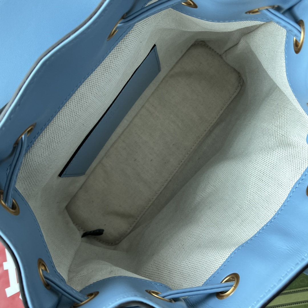 Gucci Bamboo Small Backpack Blue For Women. Women-s Bags 8.6in/22cm Gucci ‎‎702101 UZY0T 4338 - Soul Replicas