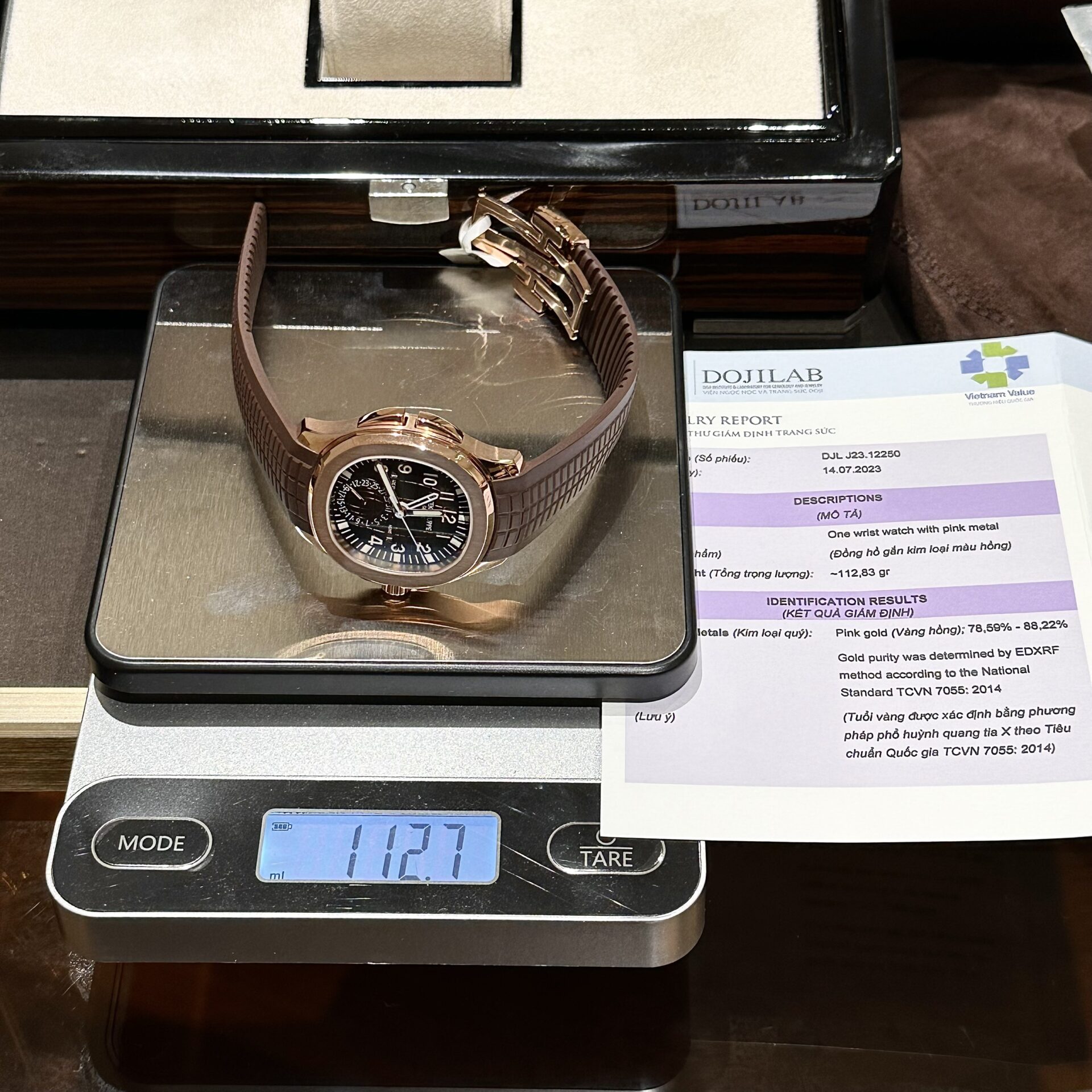 Patek Philippe Aquanaut 5164R Genuine Replica Watch Gold Wrapped ZF 40.8mm - Soul Replicas