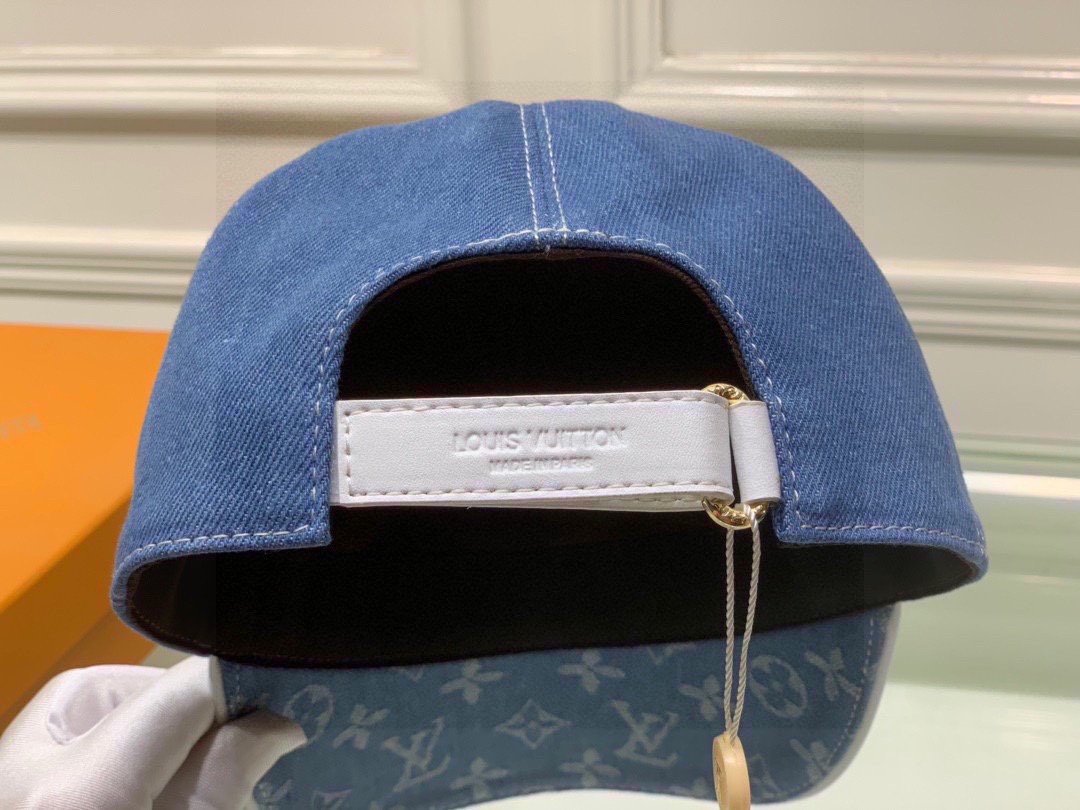 Louis Vuitton LV Get Ready Cap Monogram Blue LV Cap - Soul Replicas