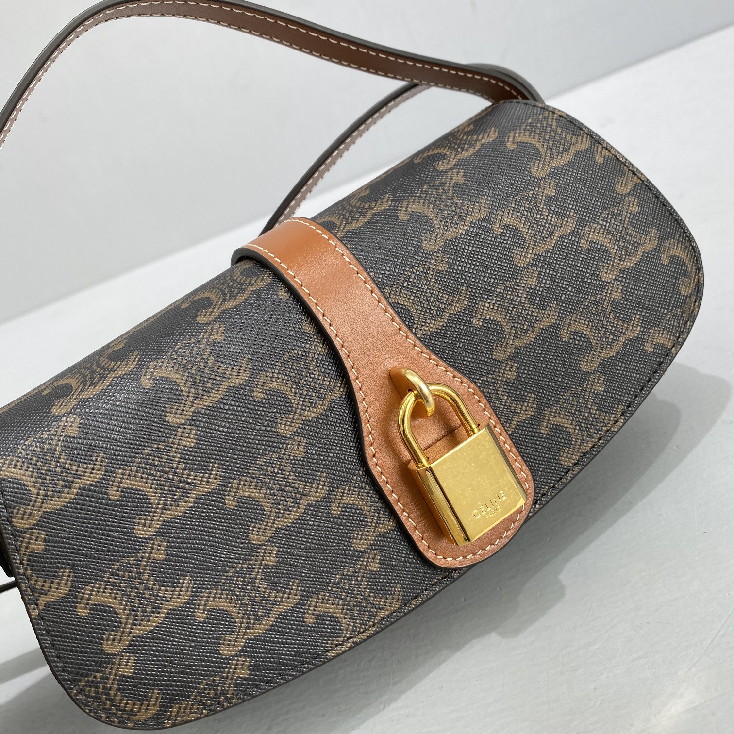 Celine Casual Style Bridal Logo Brown For Women 7in/18cm 10I592DQ2.04LU - Soul Replicas