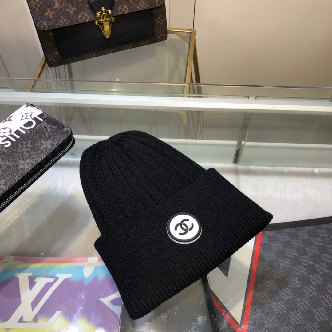 Chanel Beanie In Black - Soul Replicas
