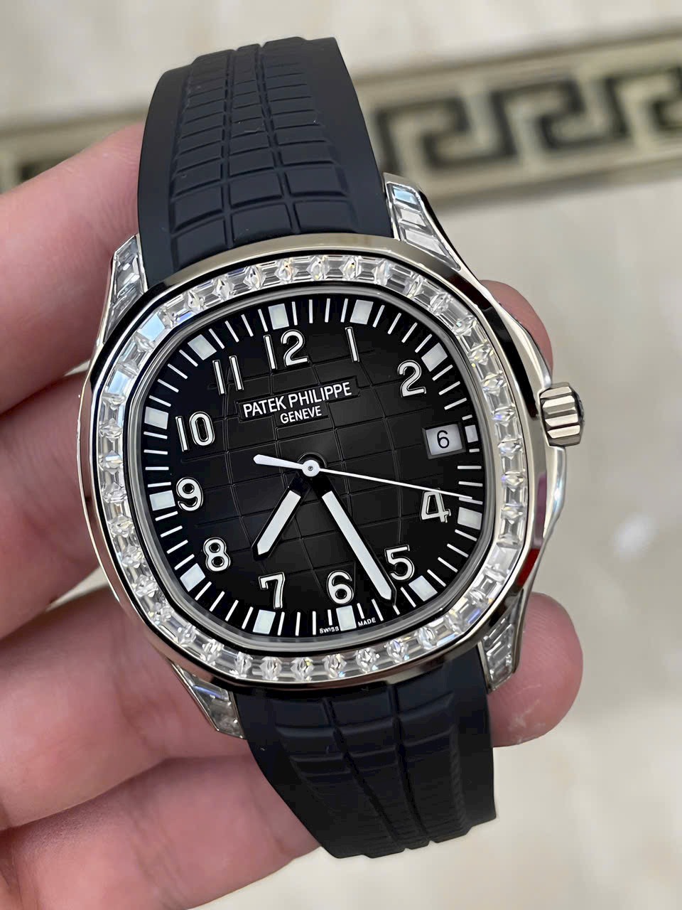Patek Philippe Replica Watch Aquanaut 5167G Rubber Strap GR Factory 40mm - Soul Replicas